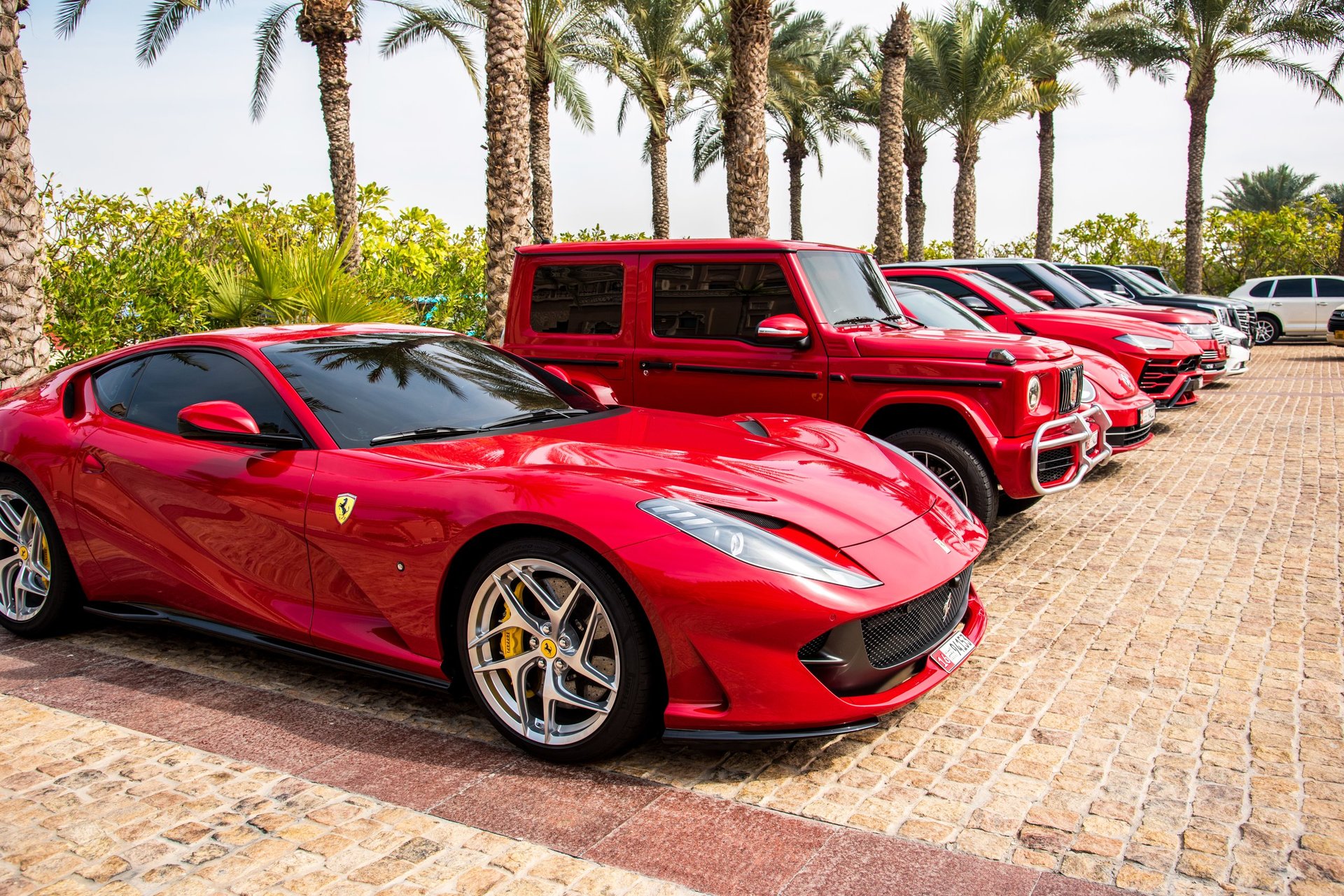 Luxury cars in Dubai