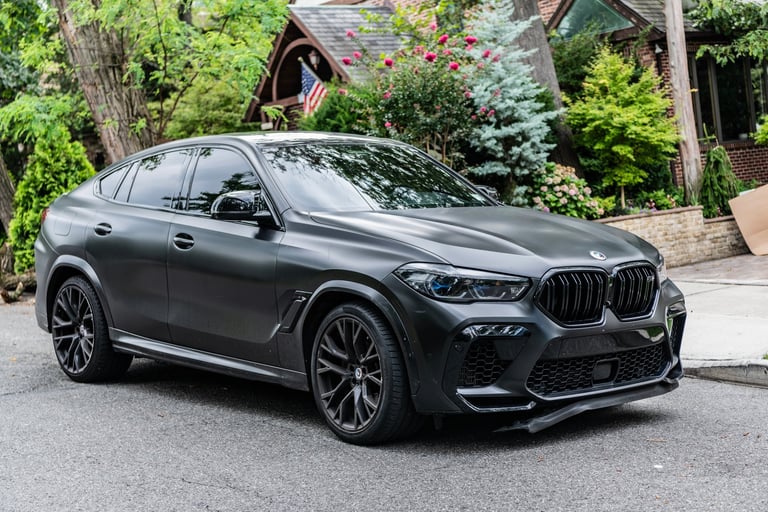 BMW X6 SUV coupé premium, ejemplo de modelo